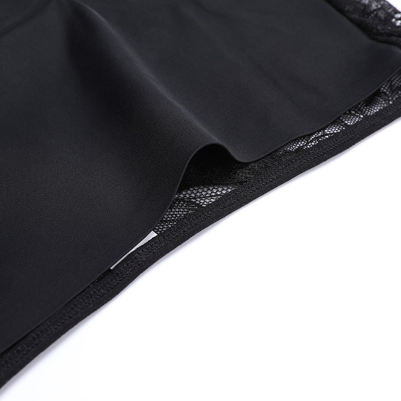 Culotte menstruelle BAGOO, détail de la dentelle – vue 8